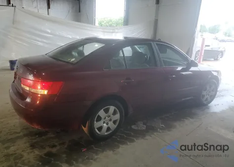 2007 Hyundai Sonata Gls z USA, uszkodzony, nr VIN 5NPET46C67H236641